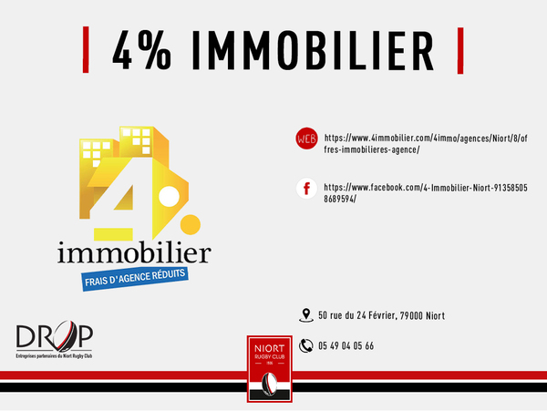 4% Immobillier
