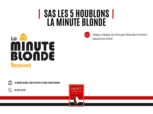 la minute blonde Bessines